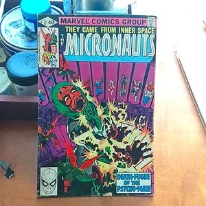 Marvel comic book/ The Micronauts 1980